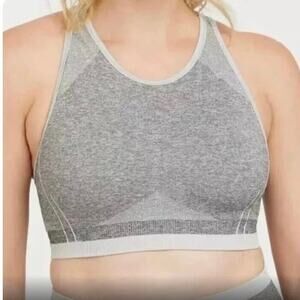 NWT Spanx Seamless Sculpt Bra in space dye cloudy gray